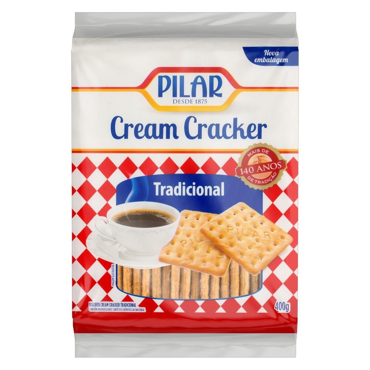 Bolacha Cream Cracker Pilar